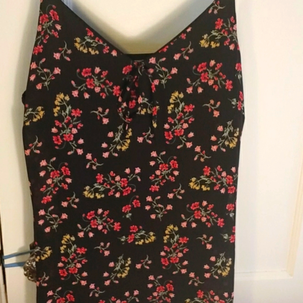 Long floral dress